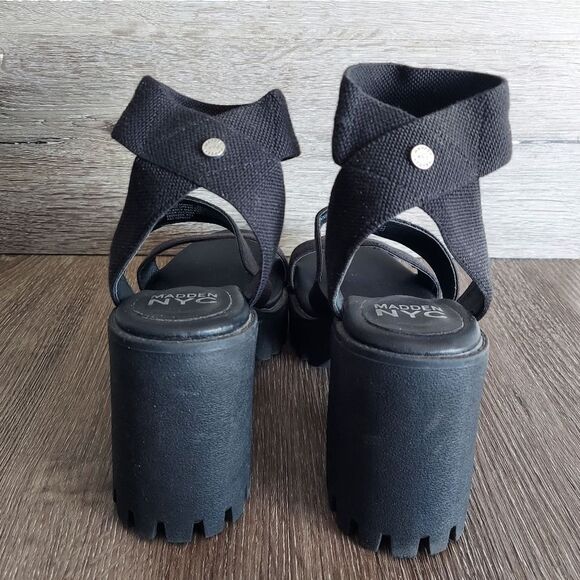 Madden NYC Women's Lug Heel Sandals size 10 - Picture 5 of 8